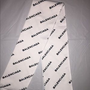 White Balenci Headband